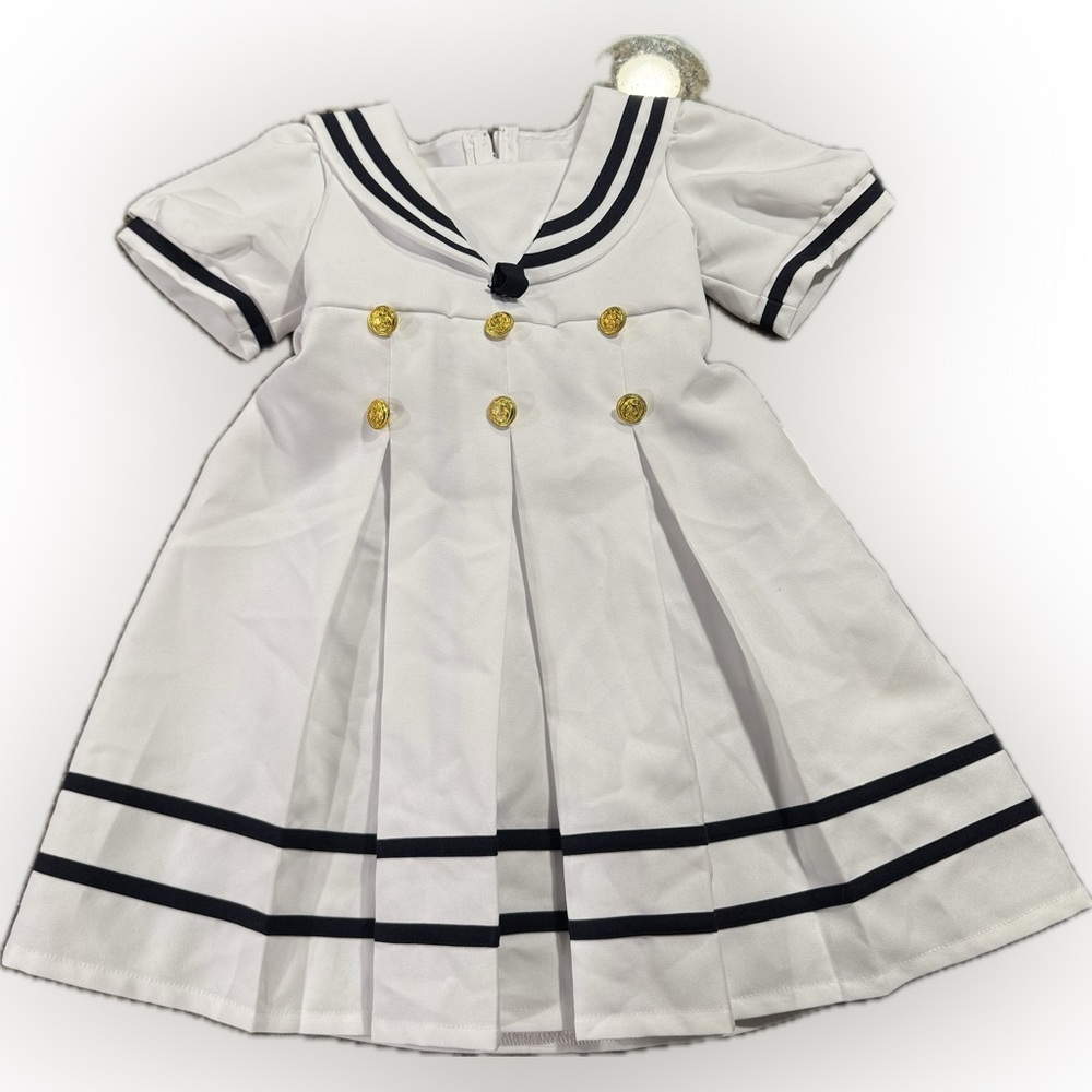 Sailor dress 3 toddler.